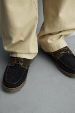 ZANERFY CHAUSSURE – EN CUIR CONTRASTÉ - Image 2